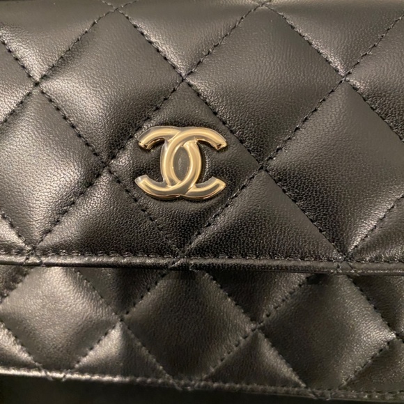 Chanel Clutch with Chain Quilted Lambskin Mini - Picture 3 of 16